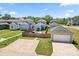 Aerial view of a single-Gathering home featuring a patio and a fenced backyard at 507 E Main St, Rock Hill, SC 29730
