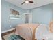 Inviting bedroom filled with natural light and an artistic painting on the wall at 507 E Main St, Rock Hill, SC 29730