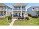 Beautiful two-story home with double porches and professionally landscaped front yard at 507 E Main St, Rock Hill, SC 29730