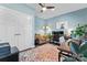 Bright home office with comfortable seating, multiple work stations, and stylish decor at 507 E Main St, Rock Hill, SC 29730