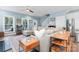 Bright living room with hardwood floors, modern decor, and a comfortable sectional sofa at 507 E Main St, Rock Hill, SC 29730