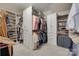 Organized walk-in closet with custom shelving and ample storage space at 525 Chase Prairie Ln, Waxhaw, NC 28173
