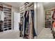 Expansive walk-in closet with custom shelving and organization systems at 525 Chase Prairie Ln, Waxhaw, NC 28173