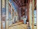 Unfinished attic space featuring exposed wood framing and an open floor plan at 7927 Fairmont Dr, Waxhaw, NC 28173