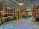 Expansive unfinished basement featuring exposed framing, offering endless possibilities for customization at 7927 Fairmont Dr, Waxhaw, NC 28173