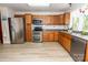 Spacious kitchen with stainless steel appliances and plenty of storage at 85 Riley Dr, Taylorsville, NC 28681