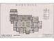 Detailed 2D first floor plan showing layout of living spaces and garages at 8716 Ruby Hill Ct, Waxhaw, NC 28173