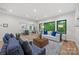 Bright living room with open access to kitchen and lots of natural light at 1 Linestowe Dr, Belmont, NC 28012