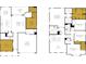 Open-concept floor plan featuring main bedroom, guest suite, and optional fireplace at 1004 Rocking Horse Rd, Indian Trail, NC 28079