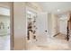 Walk-in pantry offers ample storage space with shelves and organized compartments for groceries and supplies at 101 Stonehurst Ln, Waxhaw, NC 28173