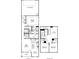 Detailed floor plan showcasing the layout of the first and second floors with dimensions of rooms at 13210 Kenworth Rd, Charlotte, NC 28278