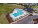 A resort-style pool with ample seating with a separate kid-friendly area and a lap-swimming section at 1507 Riverwalk Pkwy, Rock Hill, SC 29730