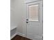 A functional mud room featuring a built-in bench, ideal for organization and transitioning indoors at 15700 Stokes Ferry Rd, Richfield, NC 28137