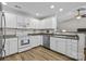 Well-lit kitchen with white cabinetry, modern appliances, and ample counter space at 2006 Holly Villa Cir, Indian Trail, NC 28079