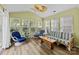 Bright and inviting sun room featuring many windows and vaulted ceiling at 2006 Holly Villa Cir, Indian Trail, NC 28079