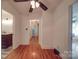 Hallway featuring hardwood floors and natural light at 20337 Nc Hwy 73 Hwy, Albemarle, NC 28001