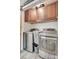 Modern laundry room with stainless steel washer and dryer at 2062 High Pines Rd, Rock Hill, SC 29732