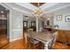 Spacious dining room with views into other living spaces at 216 Commodore Ct, Belmont, NC 28012