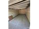 This garage shows a clean concrete floor with light colored walls at 2752 Sawbridge Ln, Gastonia, NC 28056