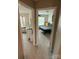 View from the hallway to the primary bedroom and a secondary bedroom at 2752 Sawbridge Ln, Gastonia, NC 28056