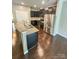 Modern kitchen with stainless steel appliances and granite countertops at 2752 Sawbridge Ln, Gastonia, NC 28056