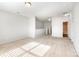 Open bonus room with neutral walls and carpet, leading to various rooms and bathroom at 338 Livingston Dr, Lancaster, SC 29720
