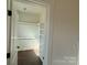 Well-organized walk-in closet with ample shelving and hanging space at 4034 Daugherty Rd, China Grove, NC 28023