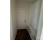 Entryway with shiplap accents, a built-in bench, and a modern door at 4040 Daugherty Rd, China Grove, NC 28023