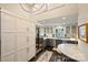 Kitchen boasting custom cabinetry, stainless steel refrigerator, and modern fixtures at 423 N Pine St, Charlotte, NC 28202
