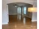 Spacious living room boasting beautiful hardwood floors, neutral paint, and an open floor plan at 507 Chrysler St, Kannapolis, NC 28083