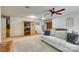 Inviting basement featuring a modern sauna and comfortable living space at 7122 Forest Ridge Rd, Matthews, NC 28104
