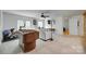 Finished basement area featuring a foosball table, comfortable seating, and ample lighting at 7122 Forest Ridge Rd, Matthews, NC 28104