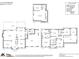 Floorplan showing layout, dimensions and square footage of home on a 28,104 square foot lot at 7122 Forest Ridge Rd, Matthews, NC 28104