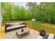 Back deck featuring patio furniture and a view of the yard at 850 Deep Hollow Ct, Clover, SC 29710