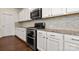 Stylish kitchen featuring stainless steel appliances, granite counters, and ample cabinet space at 9849 Steele Meadow Rd, Charlotte, NC 28273