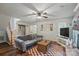 Relaxing living room with hardwood floors and lots of natural light at 105 Horsestable Ct, Mooresville, NC 28115