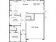 This open floor plan features a spacious kitchen, dining area, Gathering room, and two-car garage at 107 Nighthawk Trl # 21, Mooresville, NC 28115