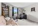 Bright bedroom with a large window and ample space for both relaxation and productivity at 123 Carriage House Dr, Kannapolis, NC 28081