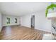 Spacious living room featuring hardwood floors and plenty of natural light at 1640 English Knoll Dr, Matthews, NC 28105