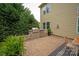 Outdoor kitchen area with a built-in grill, perfect for entertaining and outdoor cooking at 1737 Cavaillon Dr, Waxhaw, NC 28173