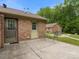 Backyard with outdoor seating area and mature trees for a relaxing outdoor experience at 3164 Devonshire Dr, Rock Hill, SC 29732