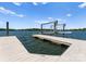 A private boat lift awaits on the lake, offering a convenient way to launch and store your boat at 3507 Governors Island Dr, Denver, NC 28037