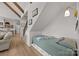 Cozy bedroom nook with built-in bed and storage, showcasing modern design and efficient use of space at 4316 Nesbit Rd, Monroe, NC 28112