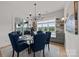 Charming dining area featuring a round table with comfortable seating and ample natural light at 4316 Nesbit Rd, Monroe, NC 28112
