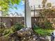 Charming backyard water feature with natural stone and lush plants adding a tranquil ambiance to the outdoor space at 443 Beaumont Ave, Charlotte, NC 28204