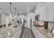 Gourmet kitchen with granite countertops, stainless steel appliances, and ample cabinet space for culinary enthusiasts at 5104 Samoa Ridge Dr, Lancaster, SC 29720