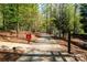 Scenic walking trail surrounded by lush greenery and trees, offering a peaceful and serene outdoor experience at 5104 Samoa Ridge Dr, Lancaster, SC 29720