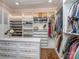 Walk-in closet with custom built-ins and ample storage space at 5951 Johnson Rd, Clover, SC 29710