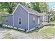 Charming home exterior featuring gray siding and a classic design at 703 S Main St, Landis, NC 28088