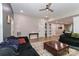 Inviting living room with hardwood floors and neutral colors, ready for relaxation and gatherings at 703 S Main St, Landis, NC 28088